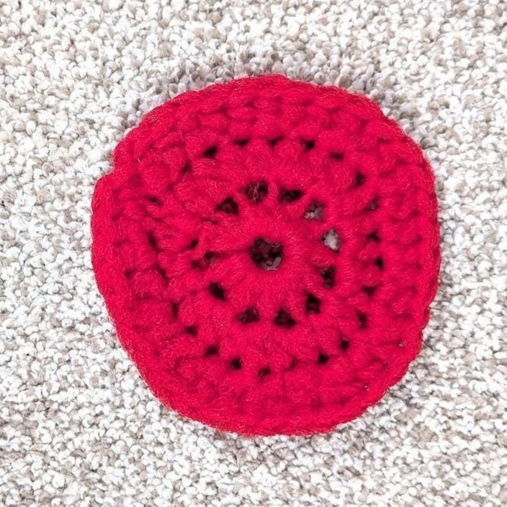 Red Nylon Pot Scrubber Scourer cleaning‎ kitchen bathroom garage